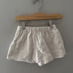 zara girls' cream shorts 5Y