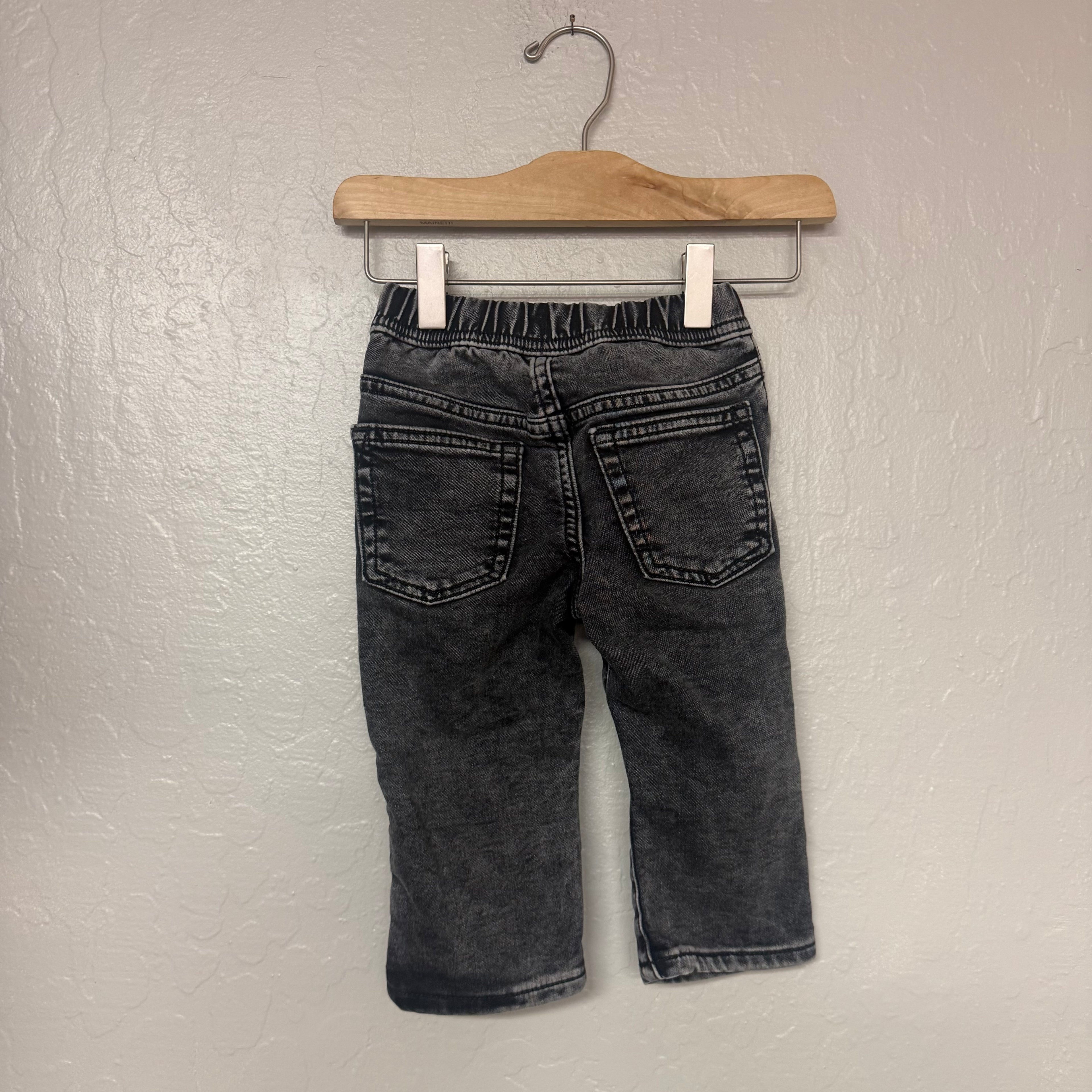 baby gap washed black jeans 12-18M