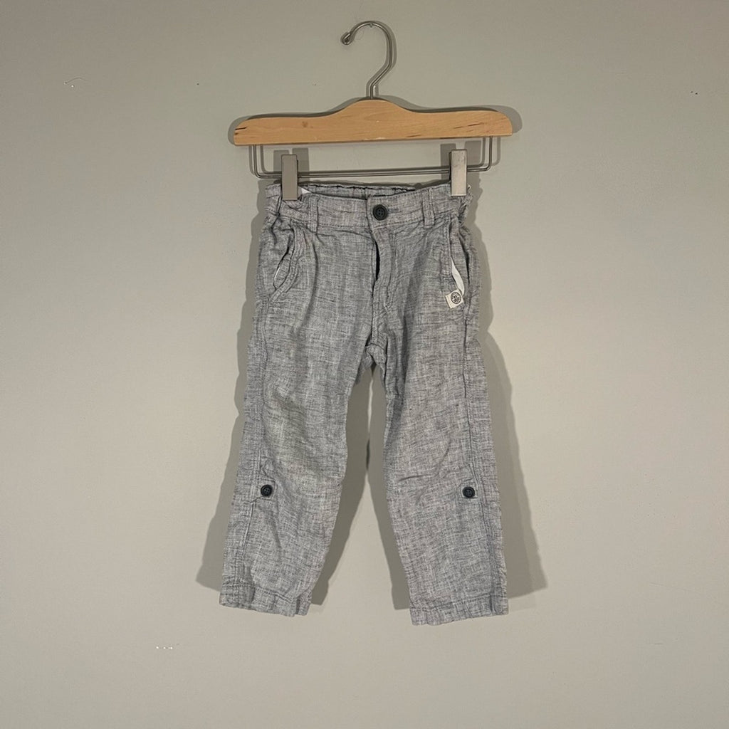 h&m gray pants 2-3Y
