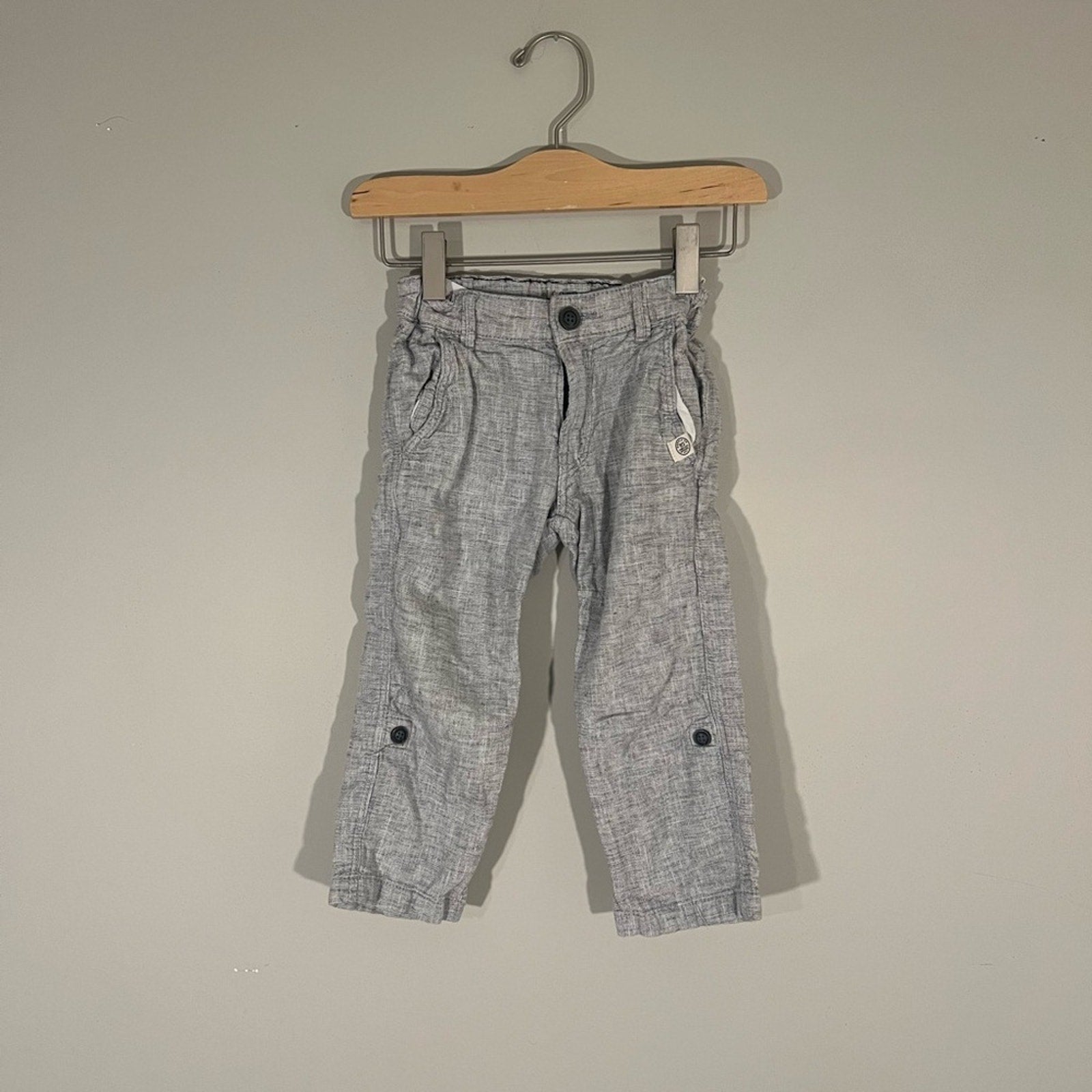 h&m gray pants 2-3Y