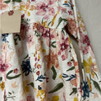 zara floral top 3-4Y NWT