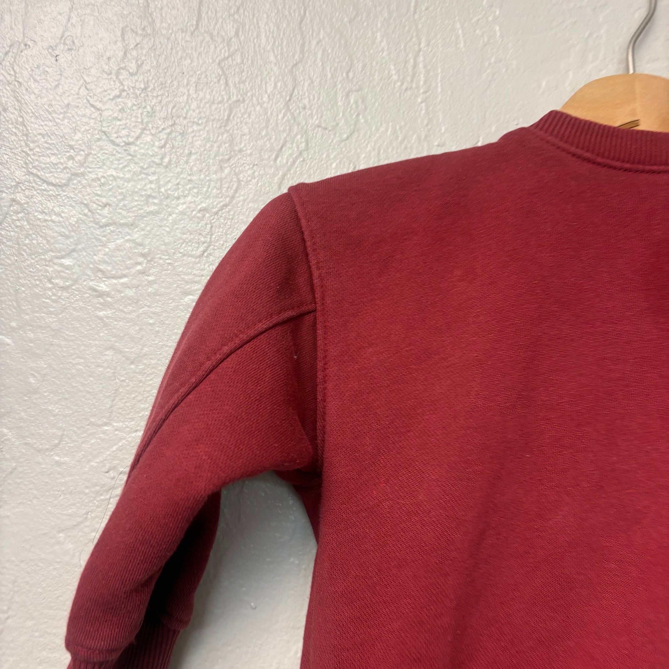 zara boys’ maroon sweatsuit matching set 2Y