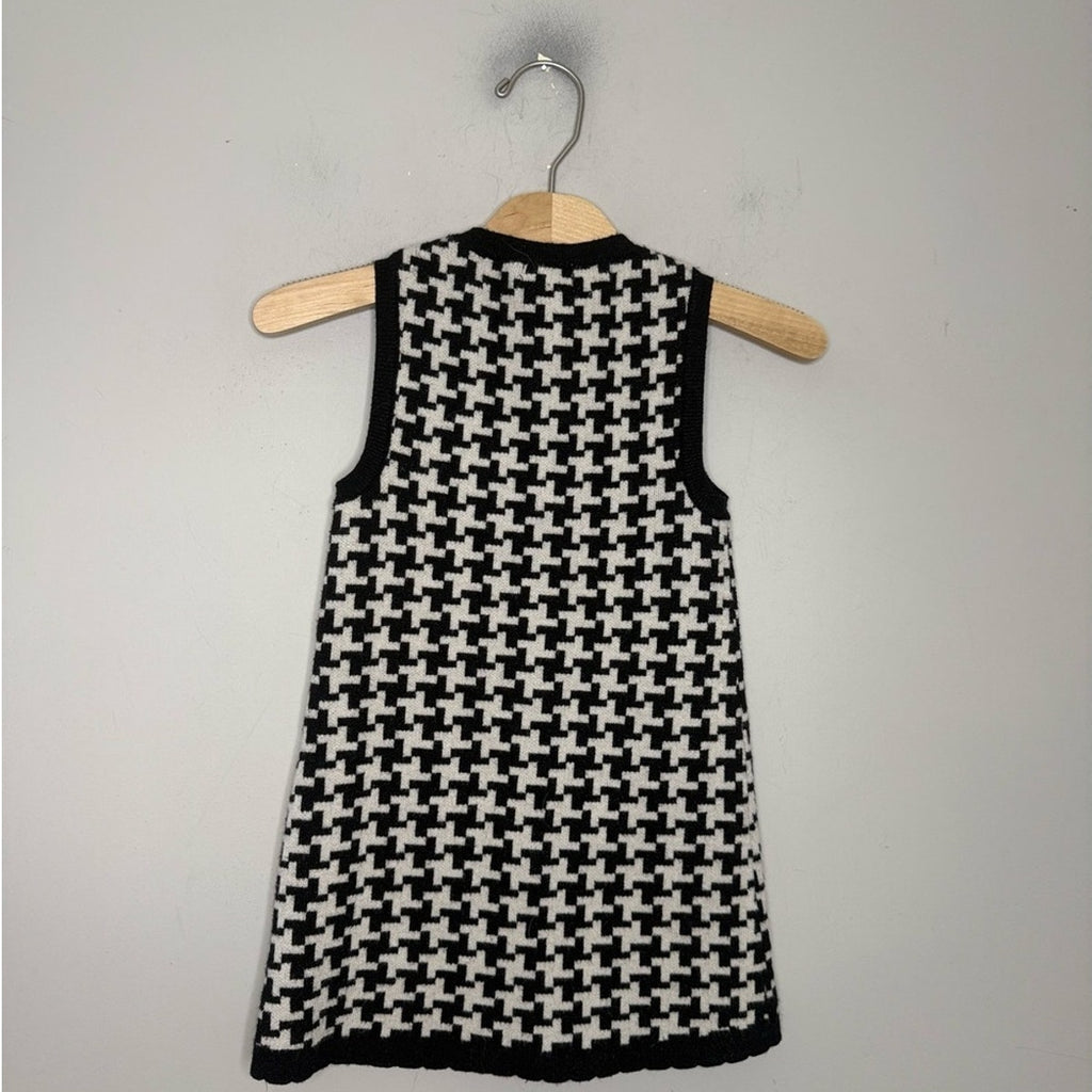 tahari houndstooth dress 2T