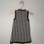 tahari houndstooth dress 2T