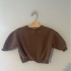 oott bebe brown bear sweatshirt 1-2Y