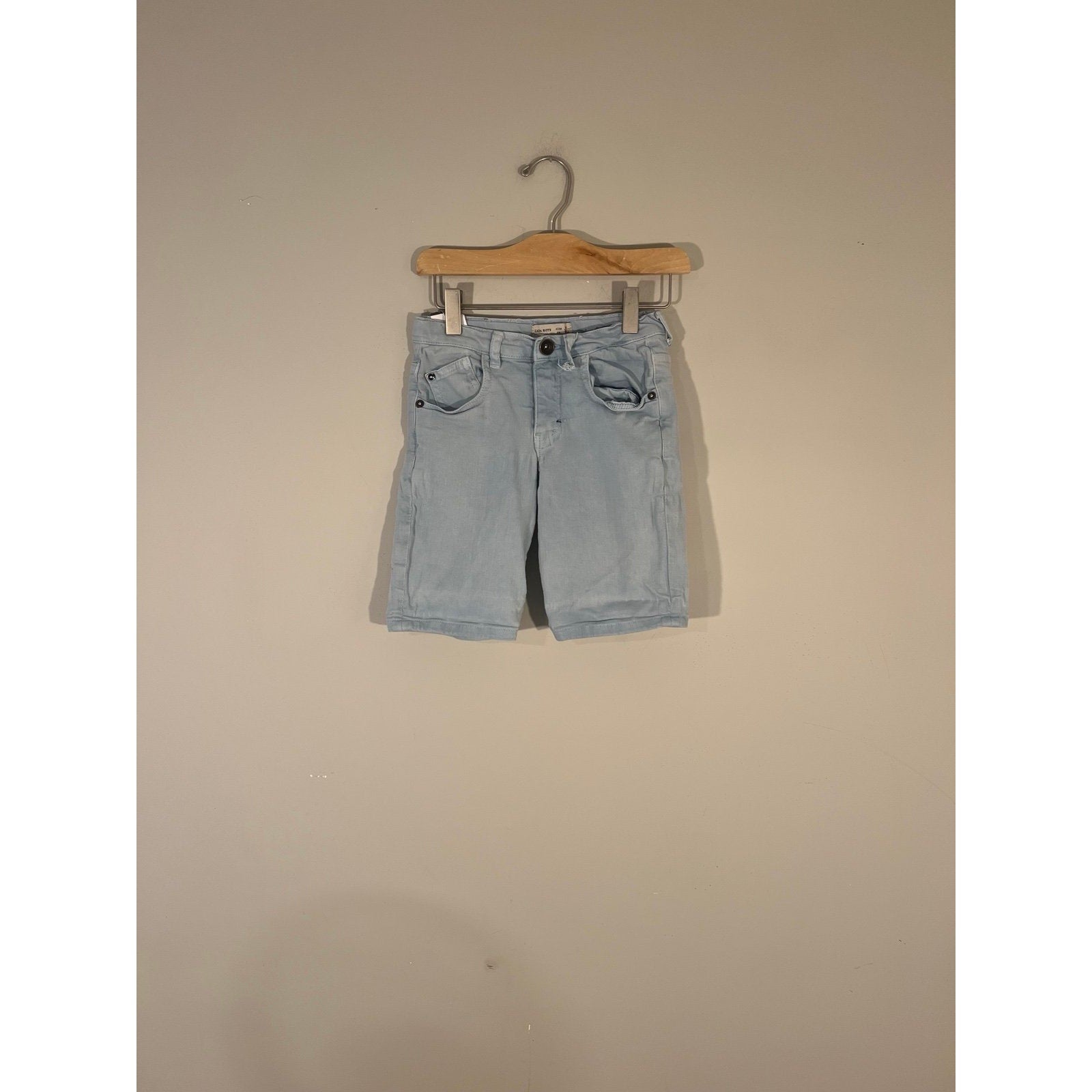 zara boys' denim shorts 7Y