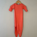 spearmintlove coral knotted gown 0-3M