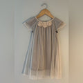 zara tulle dress with rosettes 4-5Y