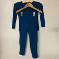 posh peanut bamboo teal set 3-4Y