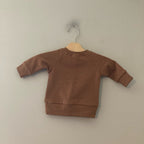mebie baby graphic floral sweatshirt 3-6M