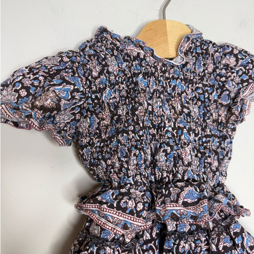 tuckernuck floral smocked dress 2Y
