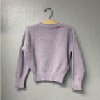 little bipsy girls' purple sweater 3-4Y