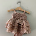 baby‎ gap metallic tulle romper 18-24M