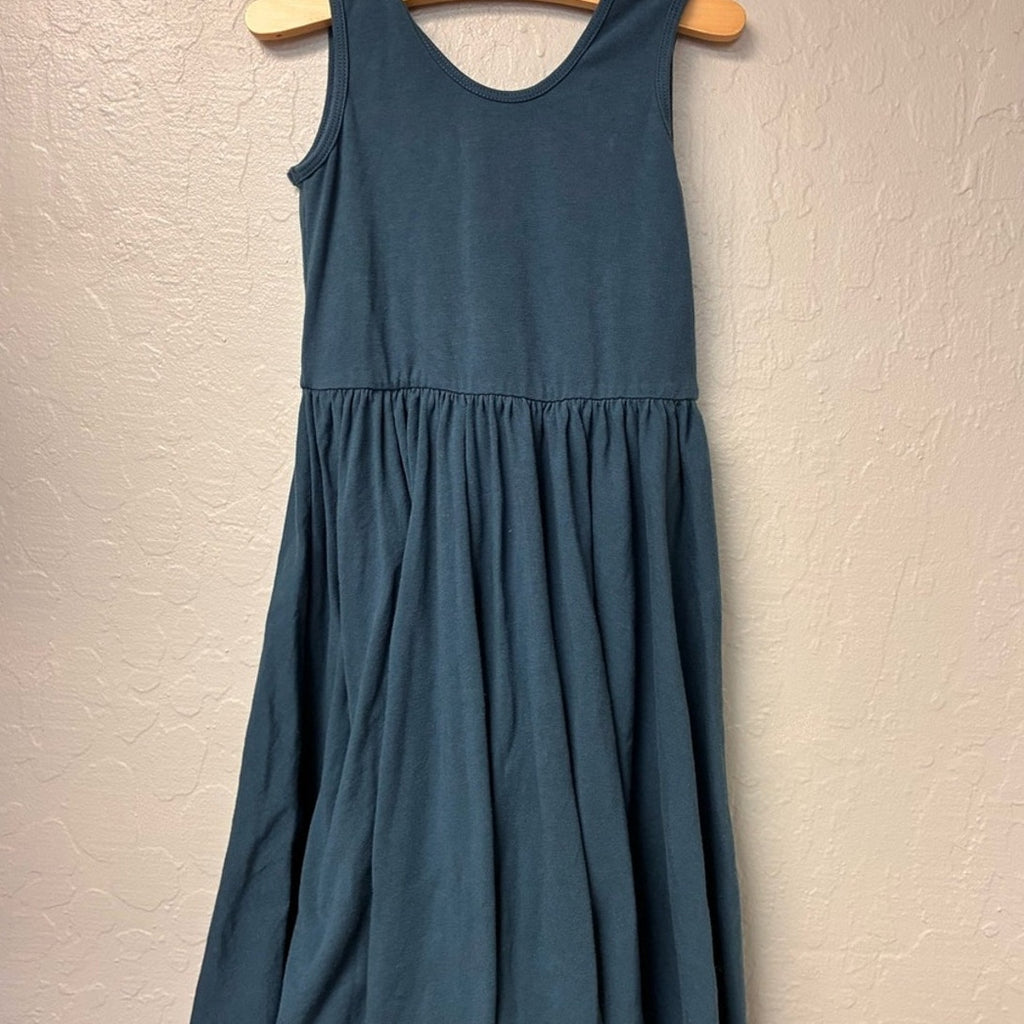 alice + ames blue tank dress 7Y
