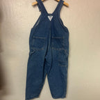 osh kosh b’gosh vintage blue denim overalls 4Y