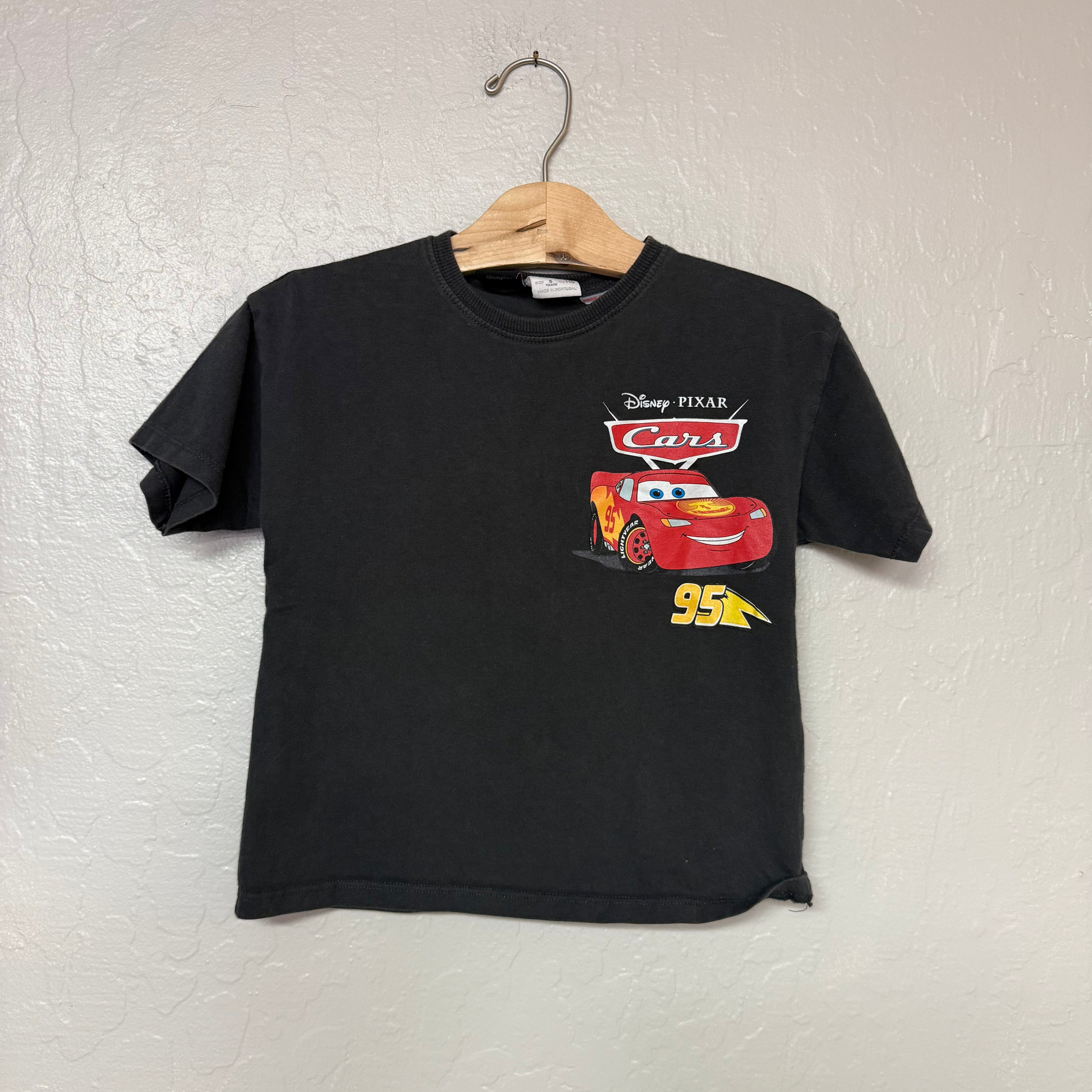 zara boys’ black cars tee