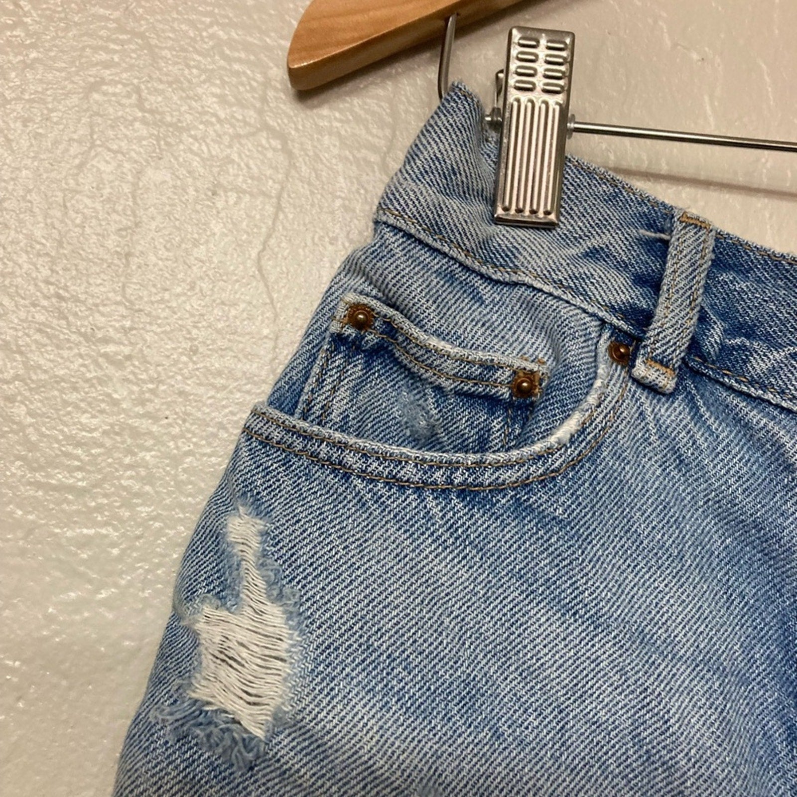 zara girls' jean shorts cutoffs mom jeans 10Y