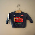 zara x disney cars sweatshirt 1.5Y