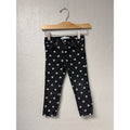 zara black polka dot jeans 2-3Y