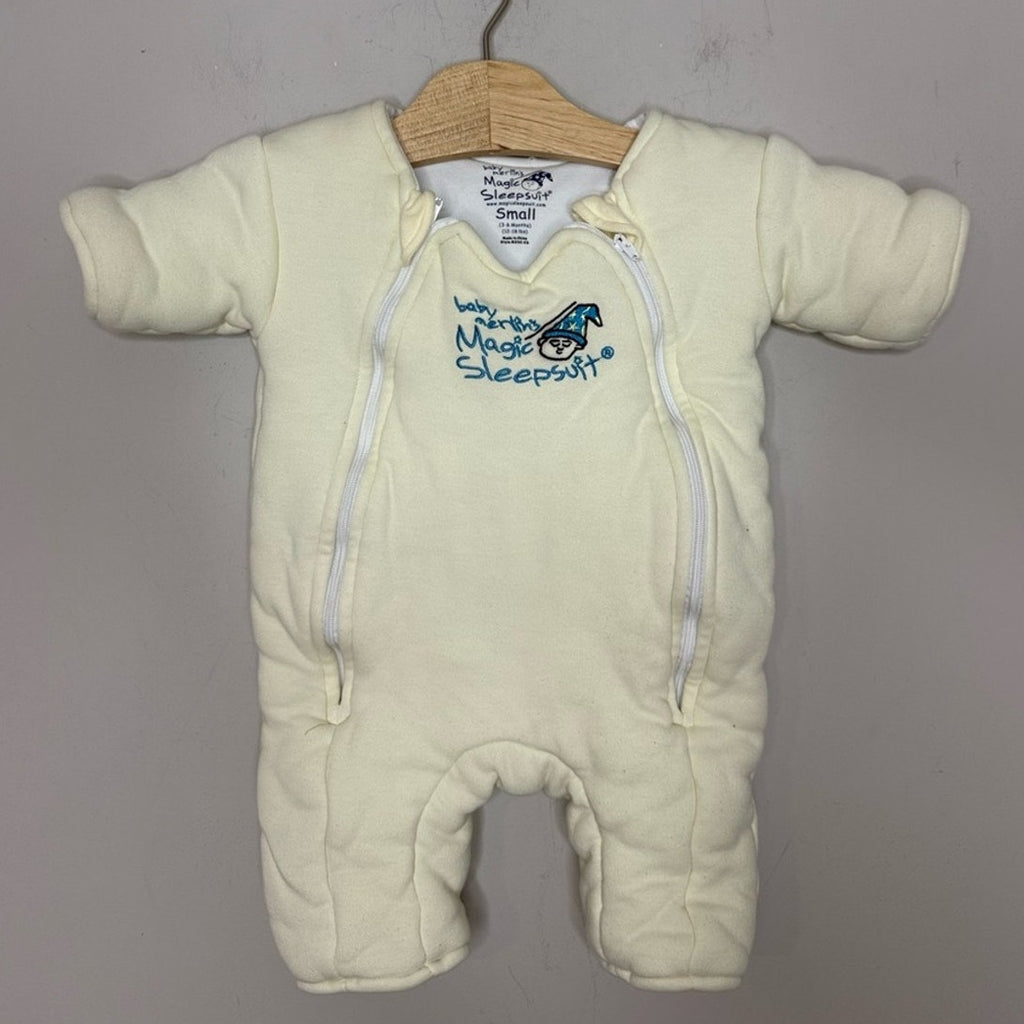 magic merlin yellow sleep suit 3-6M