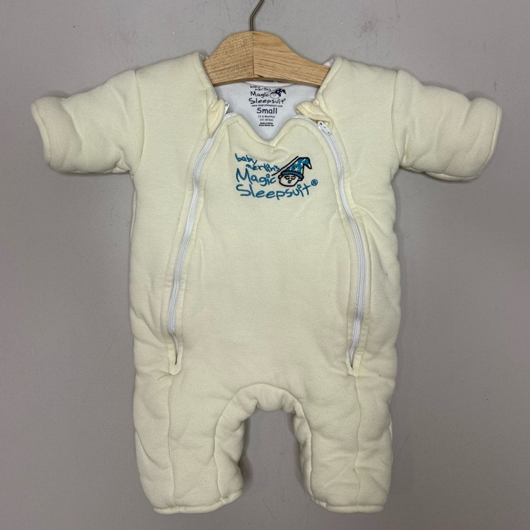 magic merlin yellow sleep suit 3-6M