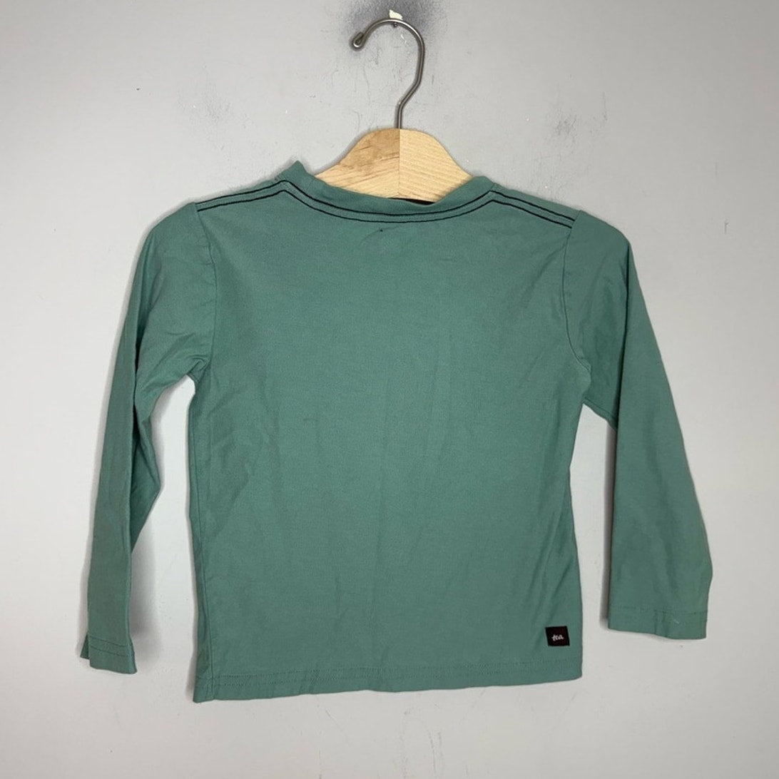 tea collection boys' long-sleeve bird tee 4Y