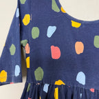 taylor joelle navy twirl dress colorful 10Y