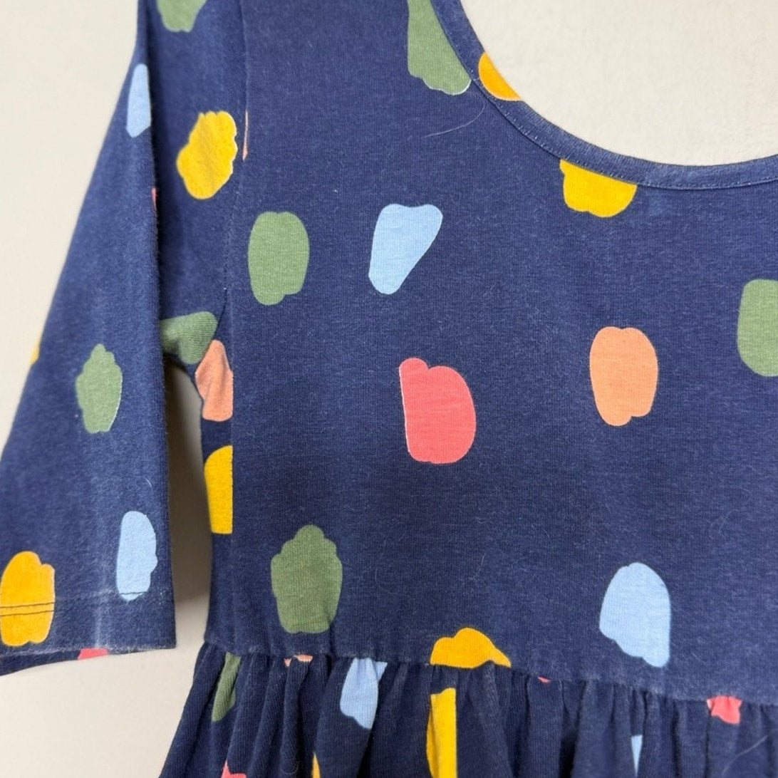 taylor joelle navy twirl dress colorful 10Y