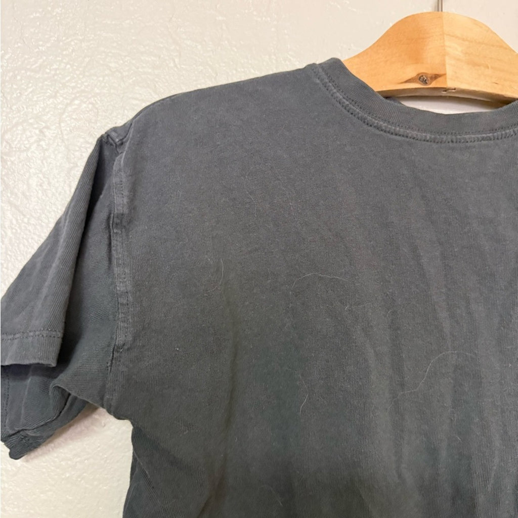 zara boys' black cactus tee 5-6Y