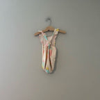 angel dear girls' colorful romper 18-24M
