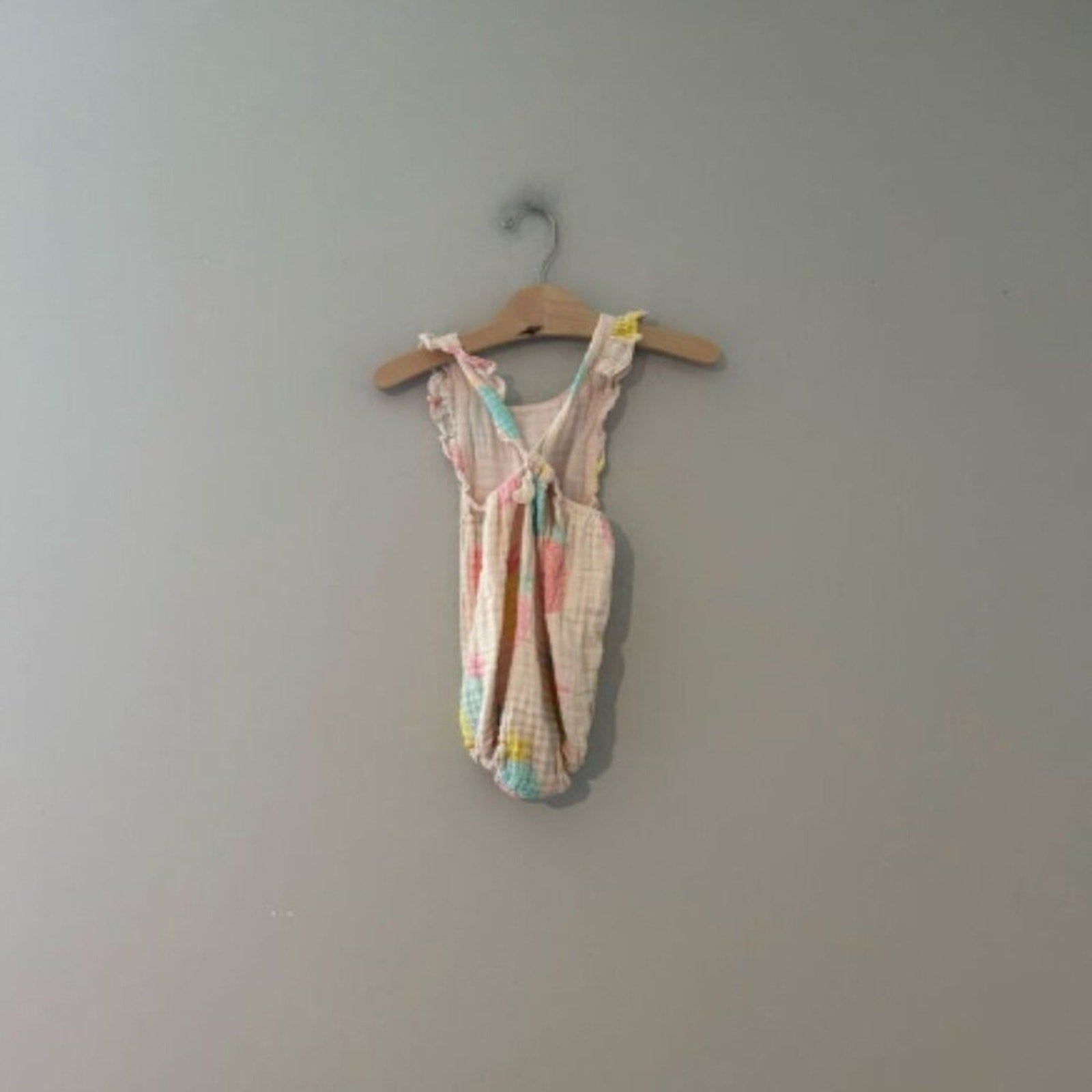 angel dear girls' colorful romper 18-24M