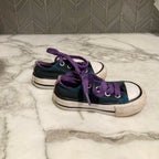 converse gender neutral blue sneakers 4c
