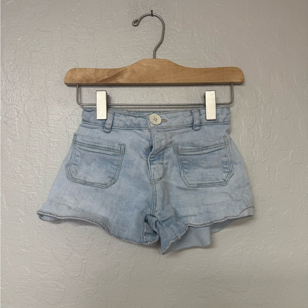 zara girls' denim shorts 3-4Y