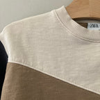 zara boys' colorblock sweatshirt 3-4Y