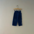 zara girls' pants blue corduroy jeans 4-5Y
