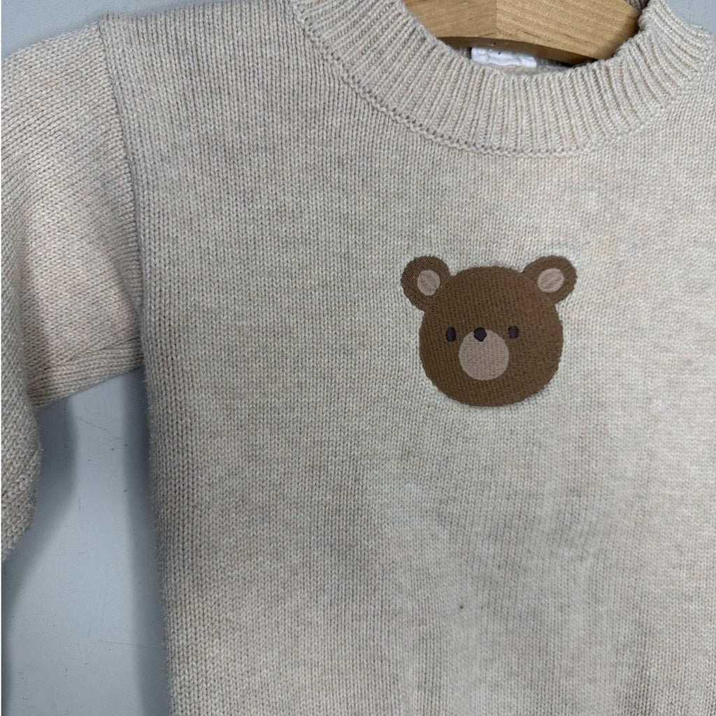 jamie kay bear sweater 2Y