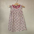 tea collection mosaic floral print 6Y
