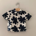 zara boys' black and white shirt 1.5Y