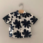 zara boys' black and white shirt 1.5Y