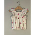 zara girls' strawberry top 4-5Y