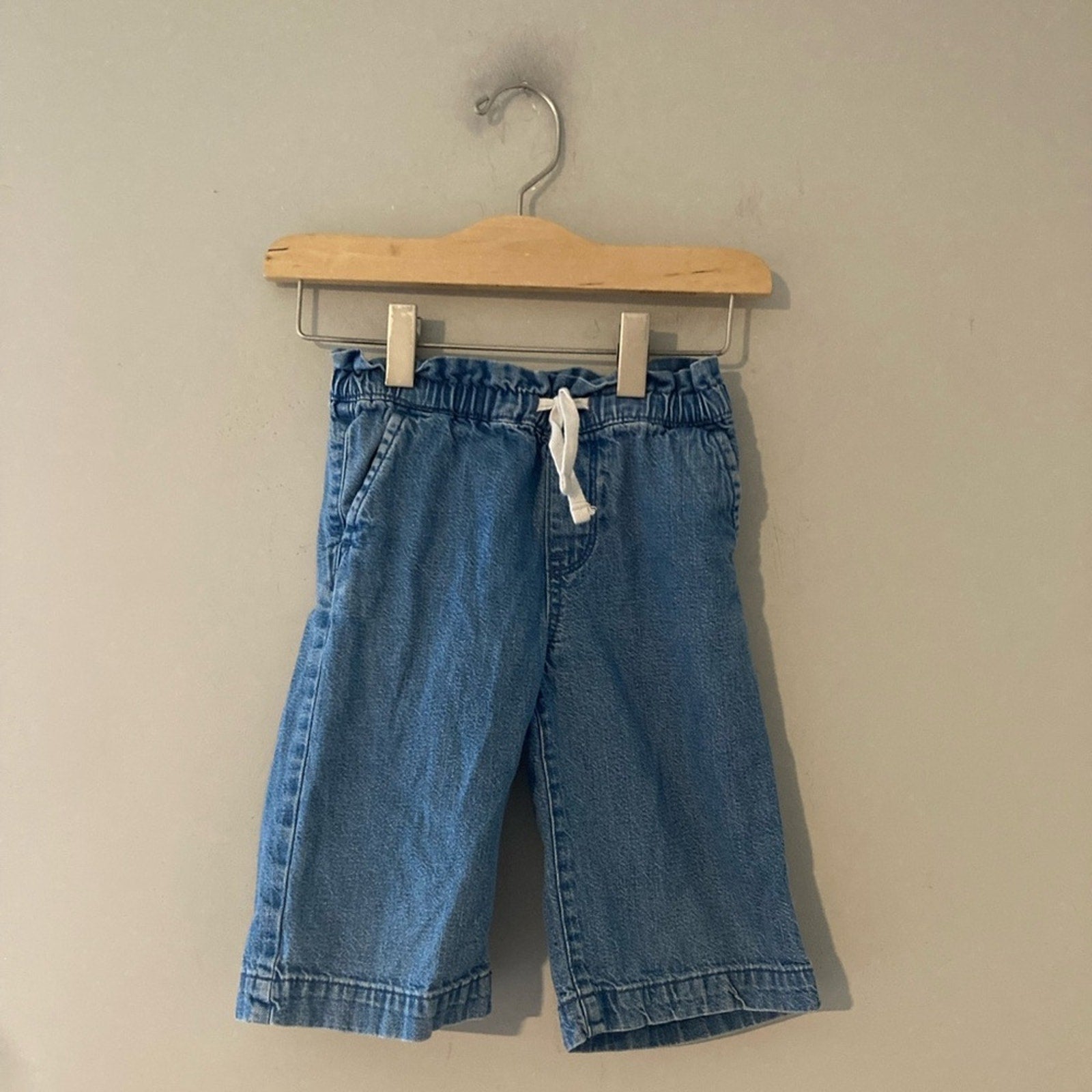 baby gap vintage wide leg crop jeans 3Y