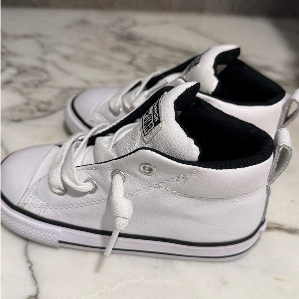 converse all-star leather shoes 9C