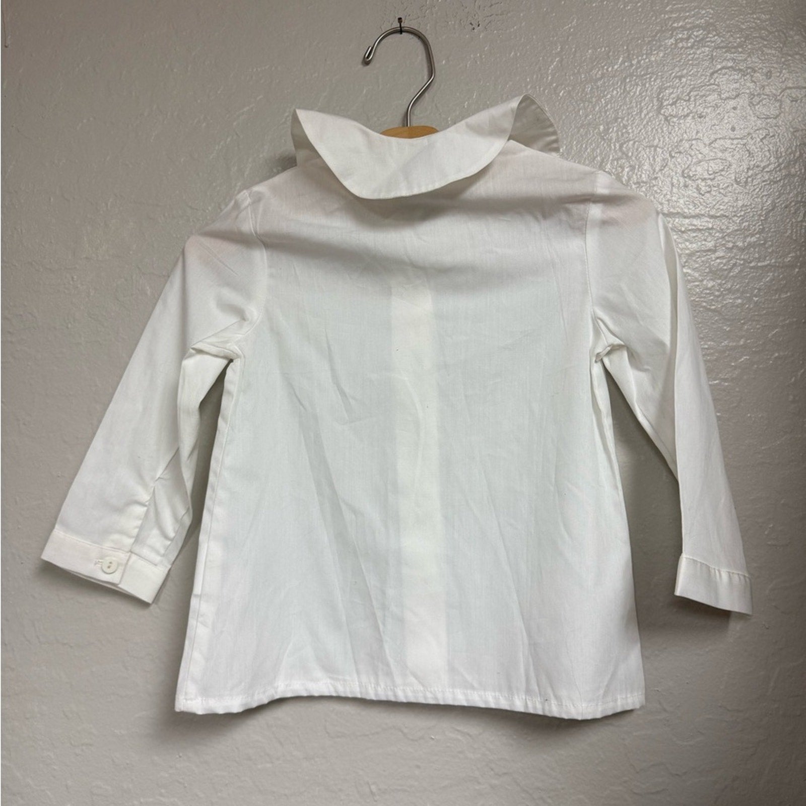 motoreta girls' white button-down blouse 3Y