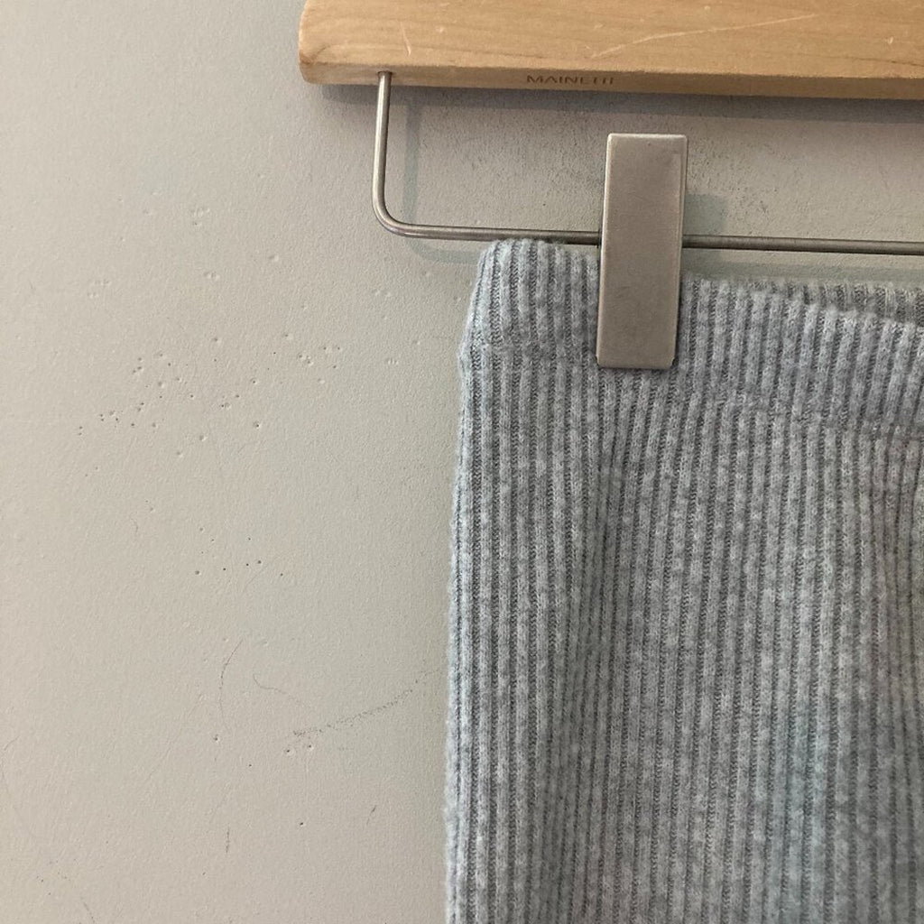 zara girls' gray leggings 4-5Y