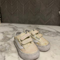 vans baby girls' cream shoes 4c
