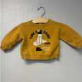zara gold sweatshirt bird 9-12M