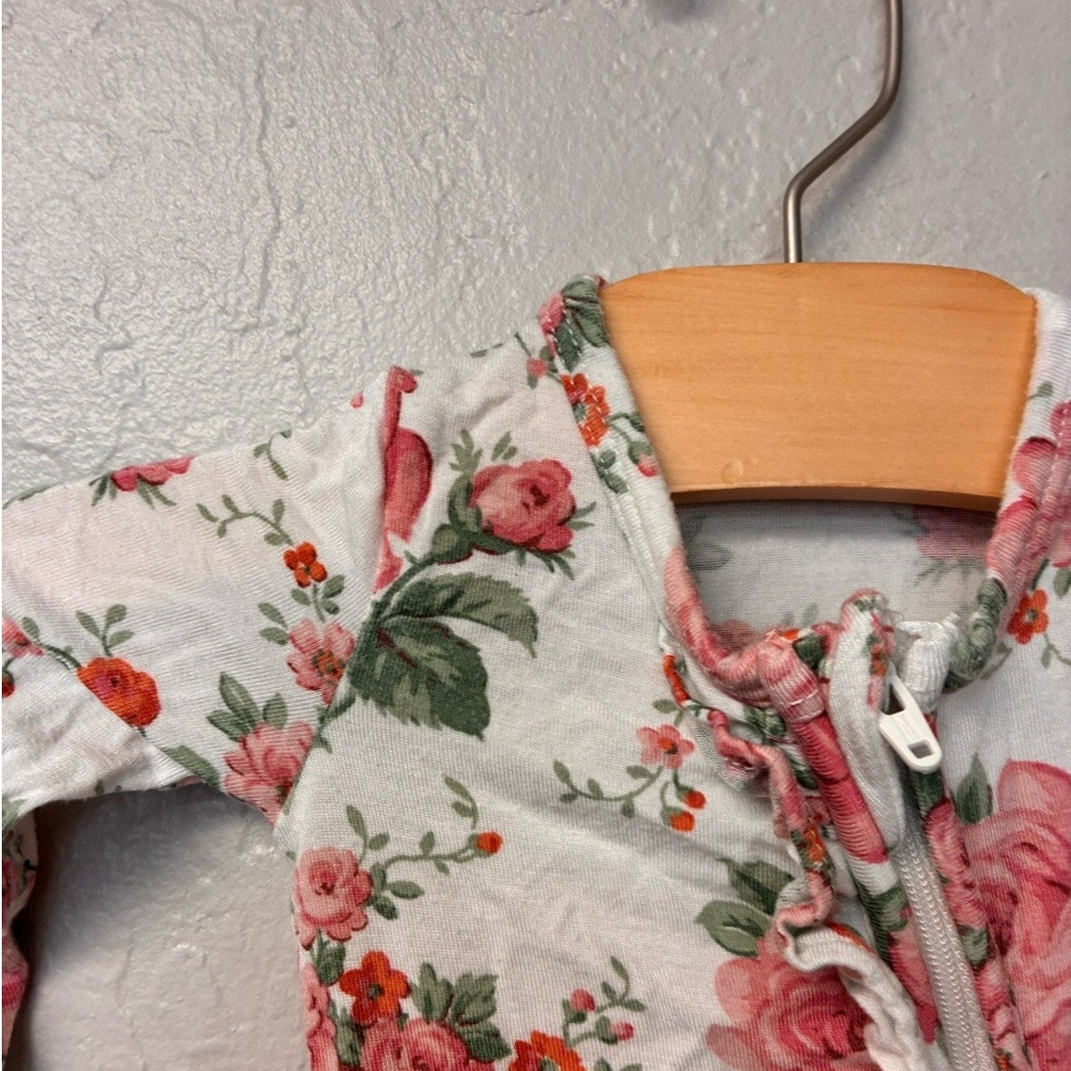 angel dear floral footie newborn