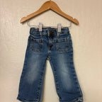 baby gap girls’ blue denim flares 18-24M
