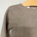 zara girls beige knit sweater 12-18M