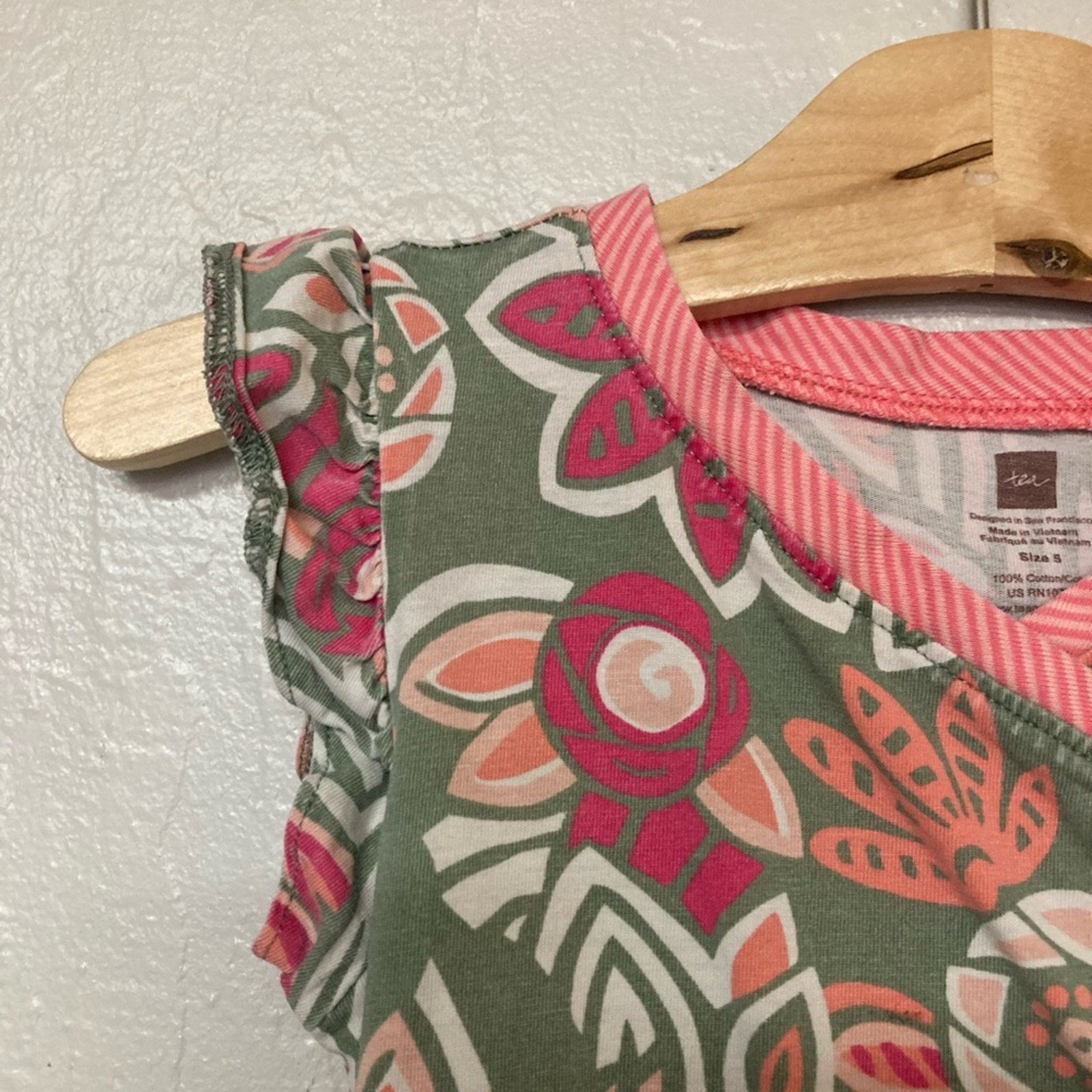 collection sleeveless floral dress 5Y